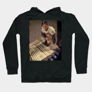 Eddie Mathews - Game 4 of The 1957 World Series Hoodie